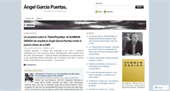 Desktop Screenshot of angelgarciapuertas.wordpress.com