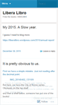 Mobile Screenshot of liberalibro.wordpress.com