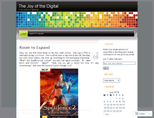 Tablet Screenshot of joyofthedigital.wordpress.com