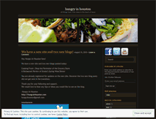 Tablet Screenshot of hungryinhouston.wordpress.com