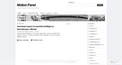 Desktop Screenshot of motionpanel.wordpress.com