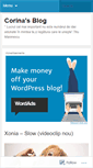 Mobile Screenshot of corinaenache.wordpress.com