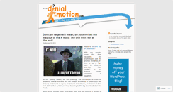 Desktop Screenshot of denialinmotion.wordpress.com