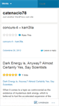 Mobile Screenshot of catenacio78.wordpress.com
