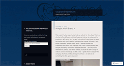 Desktop Screenshot of coupondreamteam.wordpress.com