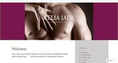 Desktop Screenshot of celiajade.wordpress.com