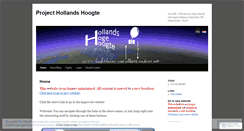 Desktop Screenshot of hollandshoogte.wordpress.com