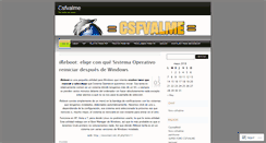 Desktop Screenshot of csfvalme.wordpress.com