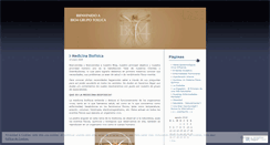 Desktop Screenshot of medicinabiofisica.wordpress.com