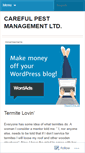 Mobile Screenshot of carefulpestbahamas.wordpress.com