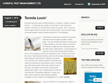 Tablet Screenshot of carefulpestbahamas.wordpress.com
