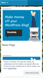 Mobile Screenshot of newauthors.wordpress.com