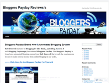 Tablet Screenshot of bloggerspaydayreviews.wordpress.com