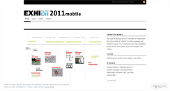 Desktop Screenshot of exhibit2011mobile.wordpress.com