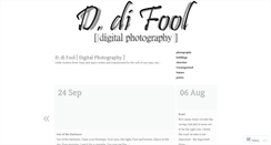 Desktop Screenshot of ddifoolpics.wordpress.com