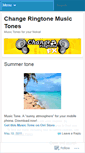 Mobile Screenshot of ovichangeringtonemusictones.wordpress.com