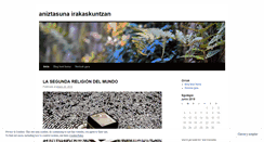 Desktop Screenshot of diversificacionandoni.wordpress.com