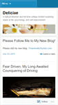 Mobile Screenshot of delicium.wordpress.com
