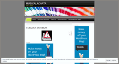 Desktop Screenshot of musicalacarta.wordpress.com