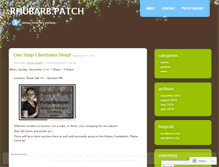 Tablet Screenshot of myrhubarbpatch.wordpress.com