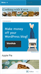 Mobile Screenshot of cookingwithkaren.wordpress.com
