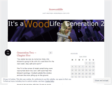 Tablet Screenshot of itsawoodslife.wordpress.com