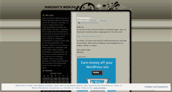 Desktop Screenshot of marushy.wordpress.com