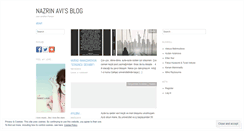 Desktop Screenshot of nazrinavi.wordpress.com