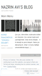 Mobile Screenshot of nazrinavi.wordpress.com