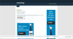 Desktop Screenshot of meetingmas.wordpress.com