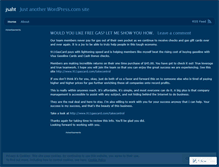 Tablet Screenshot of jsaht.wordpress.com