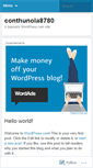 Mobile Screenshot of conthunola8780.wordpress.com
