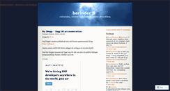 Desktop Screenshot of berinder.wordpress.com