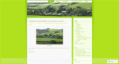 Desktop Screenshot of llangunllobleddfa.wordpress.com