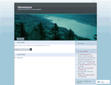 Tablet Screenshot of abovereason.wordpress.com