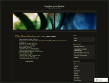 Tablet Screenshot of am0nrahx.wordpress.com