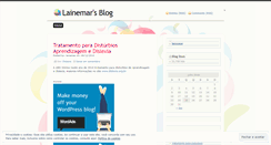 Desktop Screenshot of lainemar.wordpress.com