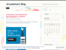 Tablet Screenshot of lainemar.wordpress.com