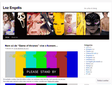 Tablet Screenshot of lozengelis.wordpress.com