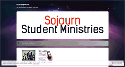 Desktop Screenshot of ebcsojourn.wordpress.com