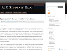 Tablet Screenshot of ajmstudents.wordpress.com