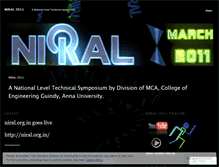 Tablet Screenshot of niralceg.wordpress.com