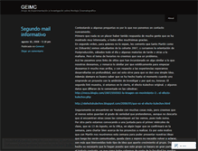Tablet Screenshot of geimc.wordpress.com