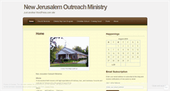 Desktop Screenshot of newjerusalemoutreachministry.wordpress.com