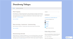 Desktop Screenshot of brainstormingtechniques.wordpress.com