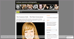 Desktop Screenshot of melissaseamonsphotography.wordpress.com