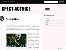 Tablet Screenshot of alicemarquaille.wordpress.com