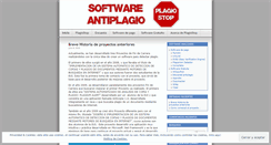 Desktop Screenshot of plagiostop.wordpress.com