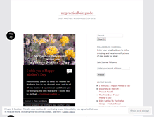 Tablet Screenshot of mypracticalbabyguide.wordpress.com