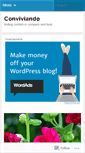 Mobile Screenshot of conviviando.wordpress.com